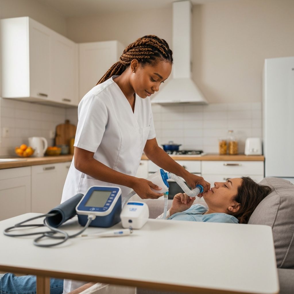 Assistência domiciliar profissional